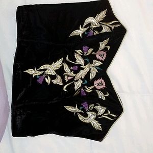 VINTAGE Victoria's Secret Embroidered Bustier